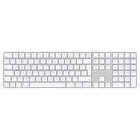 Magic Keyboard with Touch ID and Numeric Keypad for Mac models with Apple silicon (USB–C) - British English - White Keys