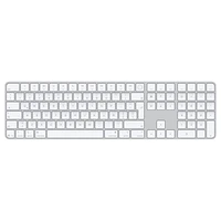 Magic Keyboard with Touch ID and Numeric Keypad for Mac models with Apple silicon (USB–C) - Spanish (Latin American) - White Keys