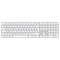 Magic Keyboard with Touch ID and Numeric Keypad for Mac models with Apple silicon (USB–C) - French - White Keys