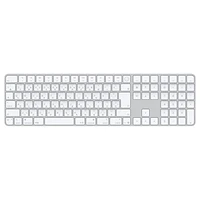 Magic Keyboard with Touch ID and Numeric Keypad for Mac models with Apple silicon (USB–C) - Japanese - White Keys