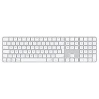Magic Keyboard with Touch ID and Numeric Keypad for Mac models with Apple silicon (USB–C) - Portuguese - White Keys