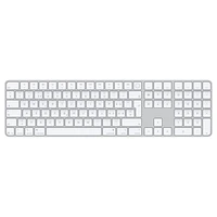 Magic Keyboard with Touch ID and Numeric Keypad for Mac models with Apple silicon (USB–C) - Swiss - White Keys