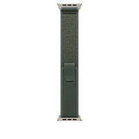 49mm Green Trail Loop – S/M - Natural Titanium Finish