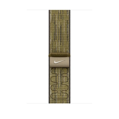 46mm Green/Grey Nike Sport Loop