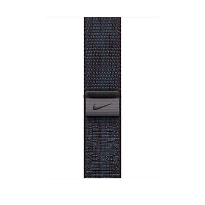 46mm Black/Blue Nike Sport Loop