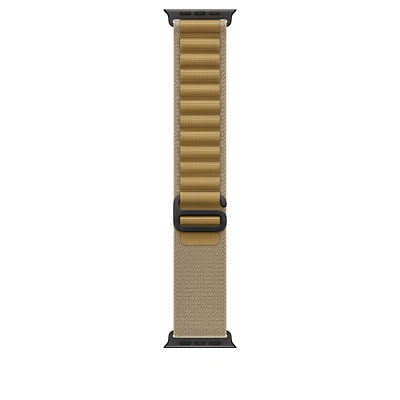 49mm Tan Alpine Loop - Small - Black Titanium Finish