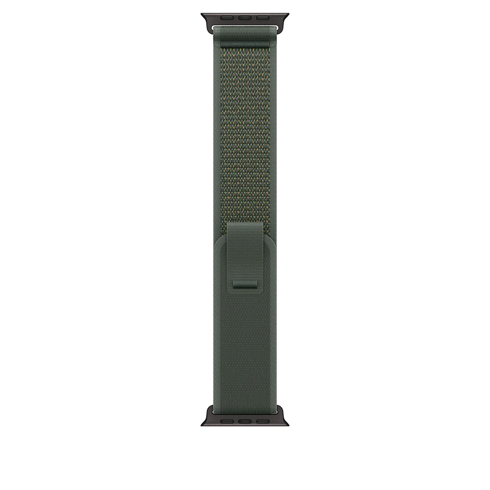49mm Green Trail Loop - S/M - Black Titanium Finish