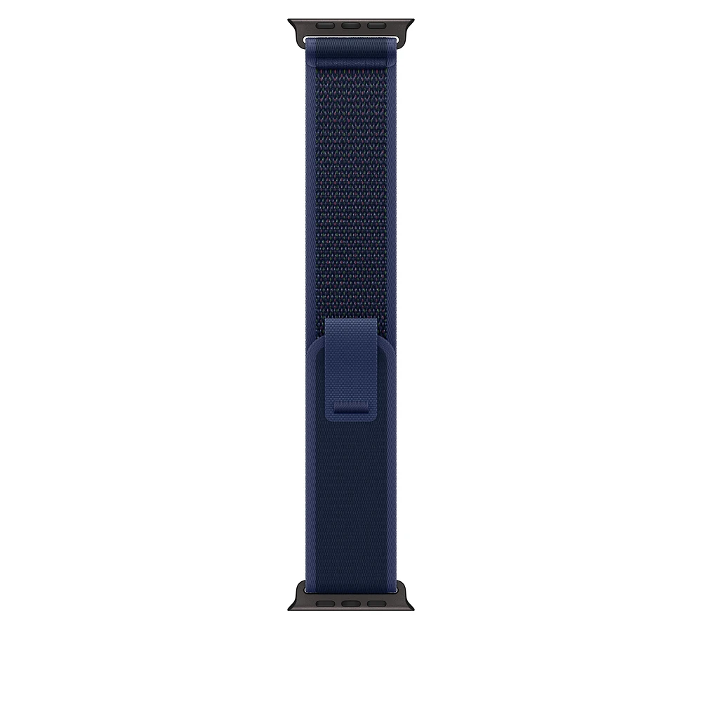 49mm Blue Trail Loop - S/M - Black Titanium Finish