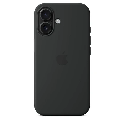 iPhone 16 Silicone Case with MagSafe – Black