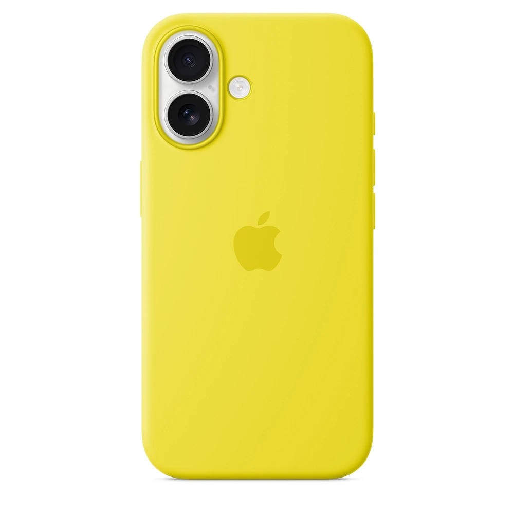 iPhone 16 Silicone Case with MagSafe – Star Fruit