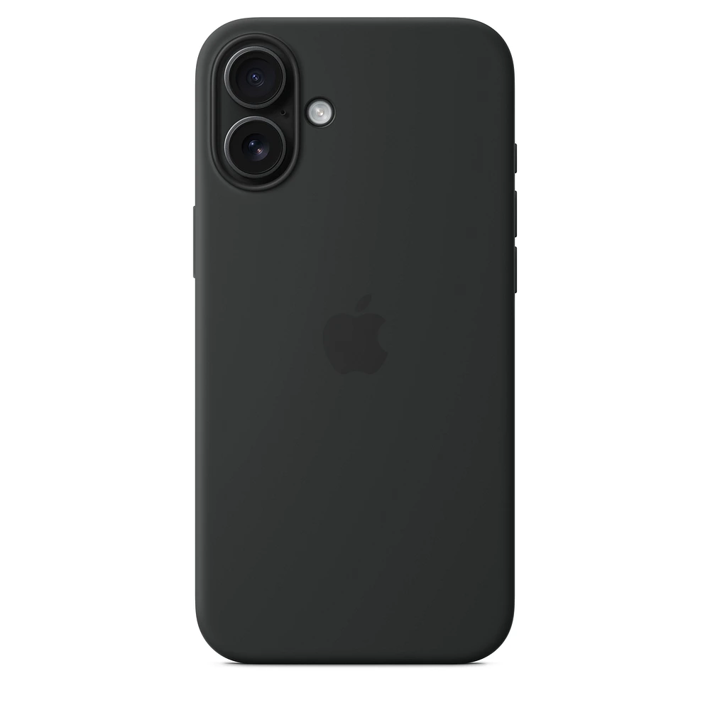 iPhone 16 Plus Silicone Case with MagSafe – Black