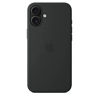 iPhone 16 Plus Silicone Case with MagSafe – Black