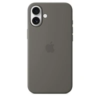 iPhone 16 Plus Silicone Case with MagSafe – Stone Grey