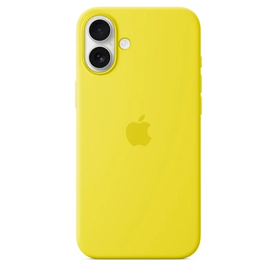 iPhone 16 Plus Silicone Case with MagSafe – Star Fruit