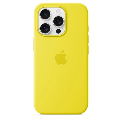 iPhone 16 Pro Silicone Case with MagSafe – Star Fruit