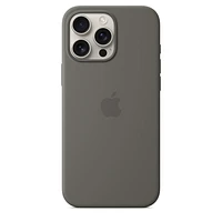 iPhone 16 Pro Max Silicone Case with MagSafe – Stone Grey