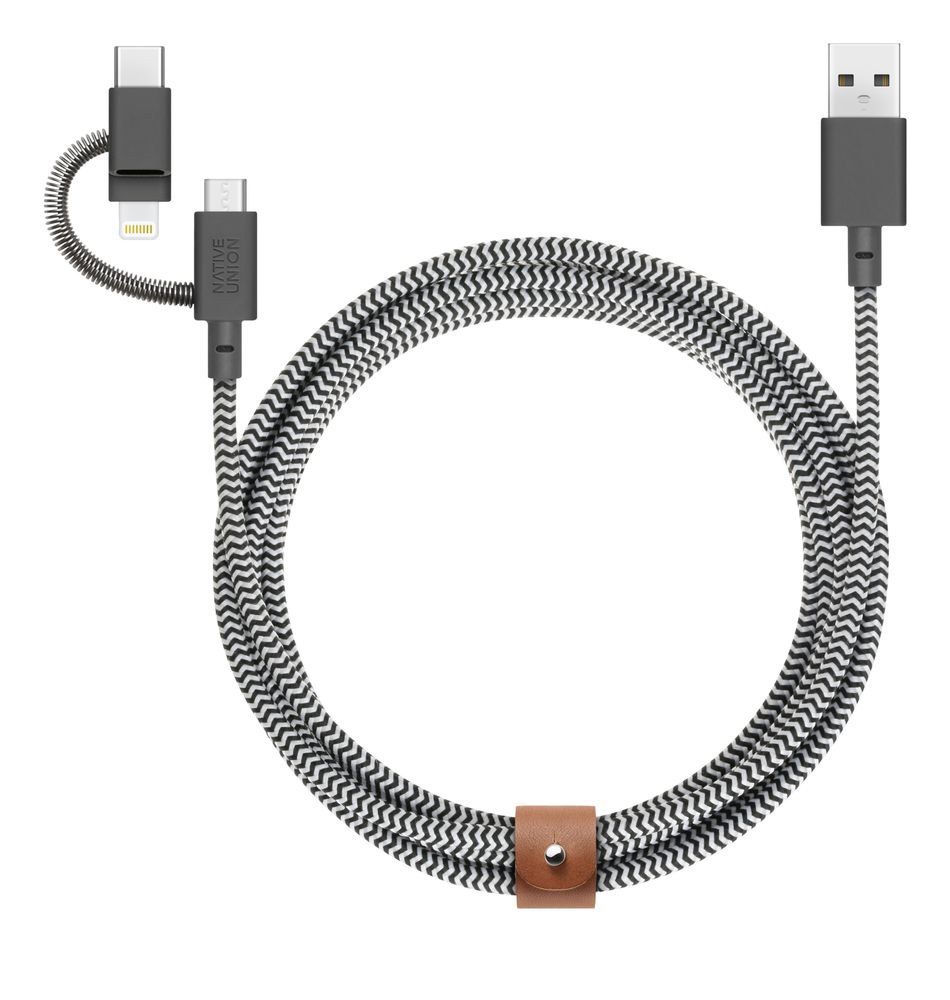 Native Union Universal Cable USB-A to Triple Head