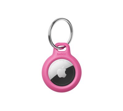 Belkin Secure Holder with Key Ring for AirTag – Pink