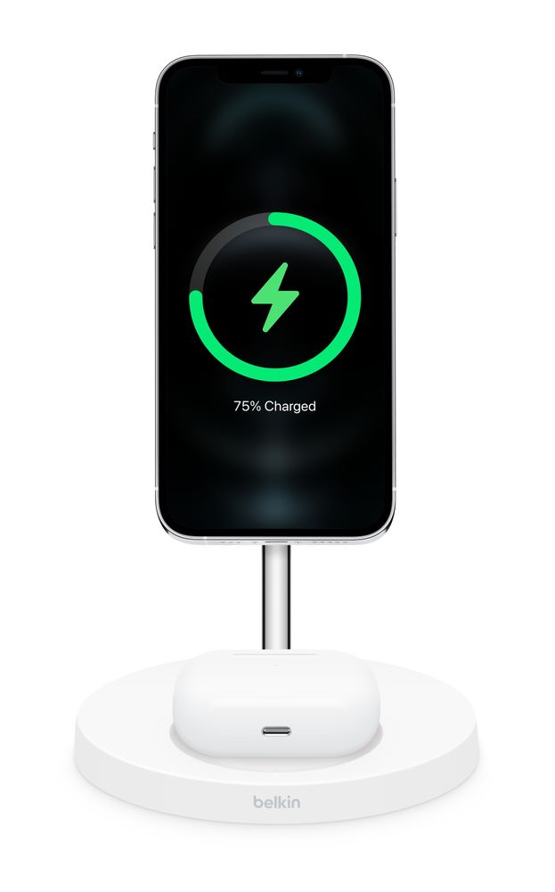 Belkin BOOST↑CHARGE PRO 3-in-1 Wireless Charging Stand with MagSafe