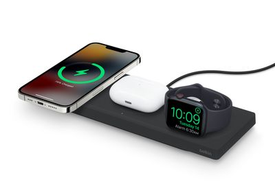 Belkin BOOST↑CHARGE™ PRO 3-in-1 Wireless Charging Pad with MagSafe