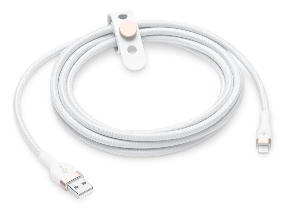 Belkin BOOST↑Charge Pro Flex USB-A Cable with Lightning Connector (3m)