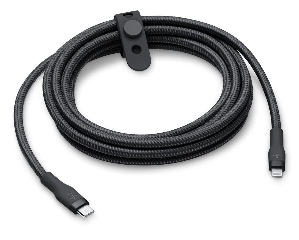 Apple Belkin BOOST↑Charge Pro Flex USB-C Cable with Lightning Connector | Street Town Centre