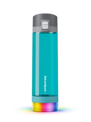 HidrateSpark PRO Tritan Plastic - 24 oz. Smart Water Bottle + Bonus Straw Lid