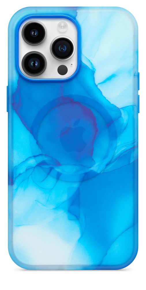 OtterBox Figura Series Case with MagSafe for iPhone 15 Pro Max - Blue