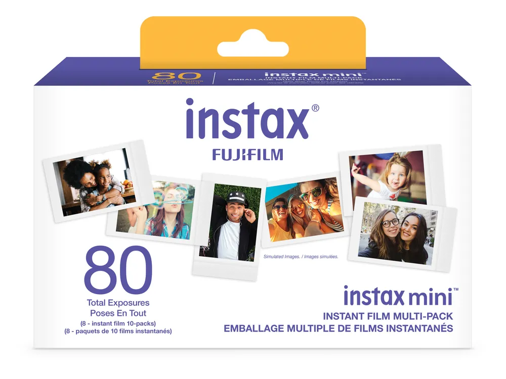 FUJIFILM INSTAX Mini Film Value Pack - 80 count