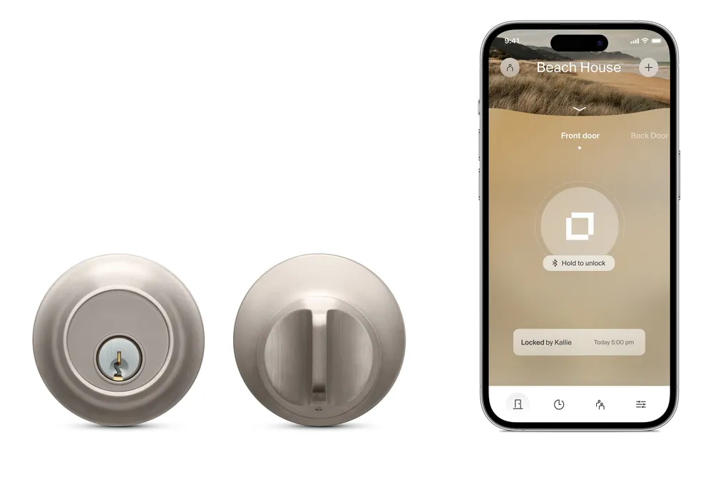 Level Lock+ with Apple Home Keys Support (Satin Nickel)
