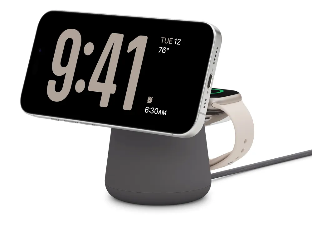 Apple Belkin BOOST↑CHARGE™ PRO 2-in-1 Wireless Charging Dock with MagSafe