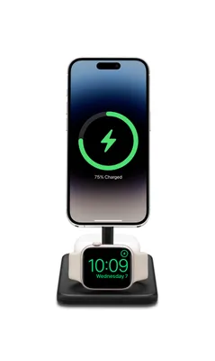 Twelve South HiRise 3 Deluxe 3-in-1 Wireless Charging Stand