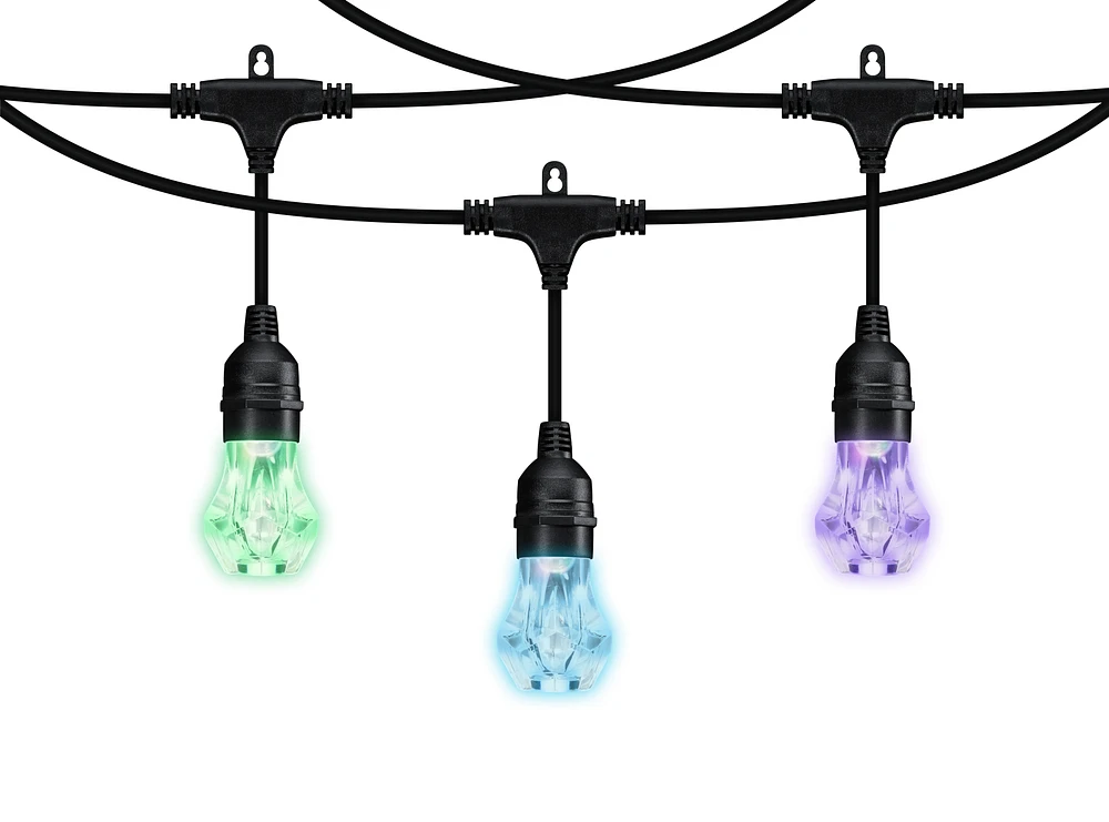 Nanoleaf Essentials Matter Smart Multicolour Outdoor String Lights Smarter Kit