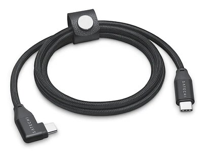 Satechi Right-Angle USB-C to USB-C Data and Charge Cable (1m)