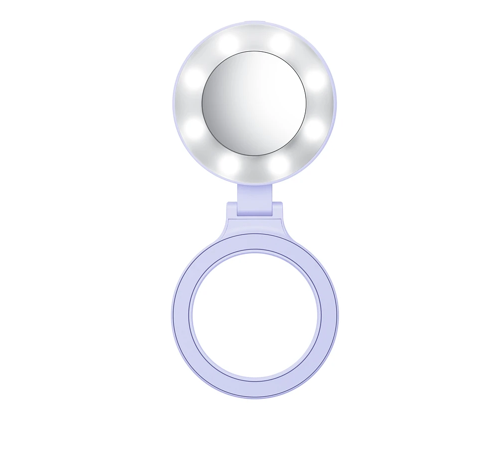 ShiftCam SnapLight Magnetic LED Selfie Ring Light - Lilac