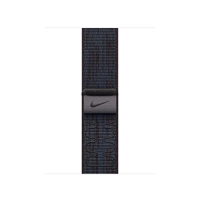 40mm Black/Blue Nike Sport Loop