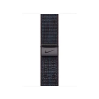 40mm Black/Blue Nike Sport Loop