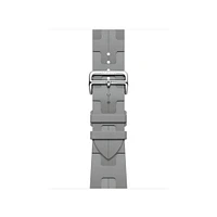 Apple Watch Hermès - 42mm Gris Kilim Single Tour