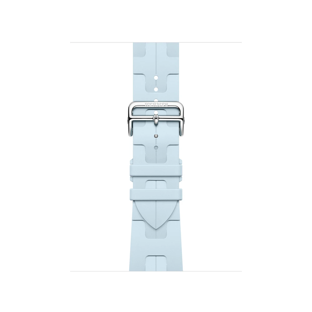 Apple Watch Hermès - 42mm Bleu Acier Kilim Single Tour