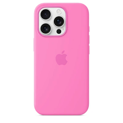 iPhone 16 Pro Silicone Case with MagSafe - Peony