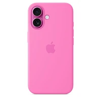 iPhone 16 Silicone Case with MagSafe – Peony