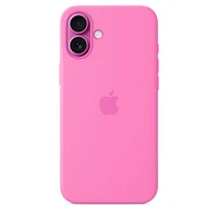 iPhone 16 Plus Silicone Case with MagSafe – Peony