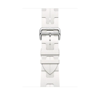 Apple Watch Hermès - 46mm Blanc Kilim Single Tour