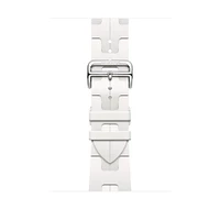 Apple Watch Hermès - 46mm Blanc Kilim Single Tour