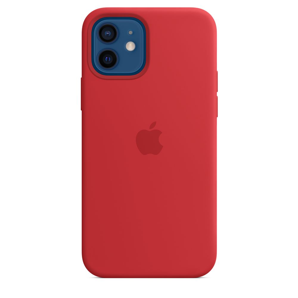 Apple Silicone Case (iPhone 11 Pro Max) Red