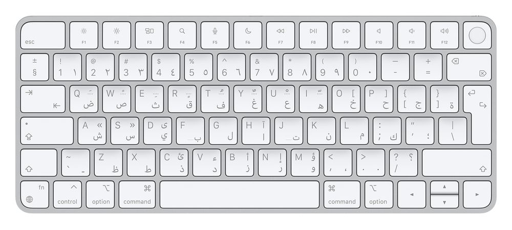 Magic Keyboard with Touch ID for Mac models with Apple silicon - Arabic