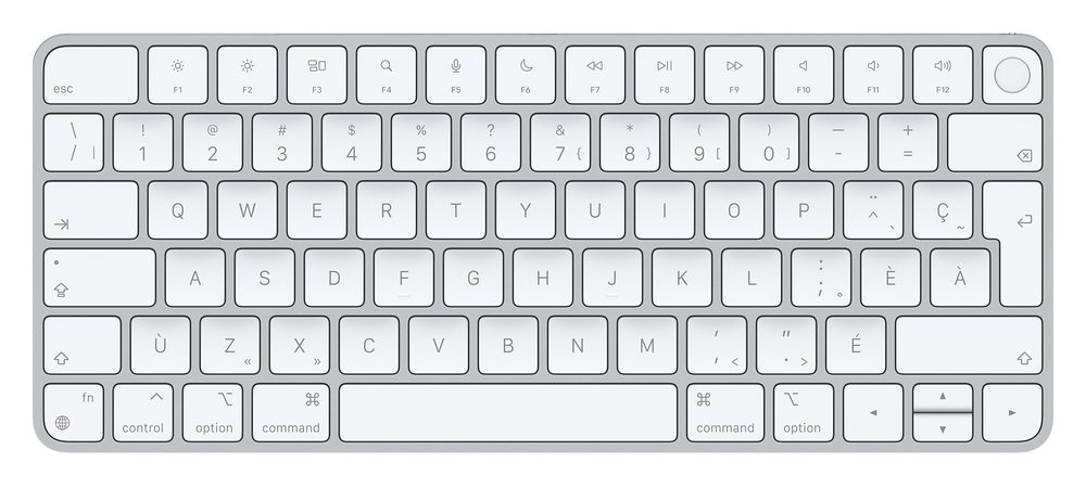 Magic Keyboard with Touch ID for Mac models with Apple silicon - French (Canada)