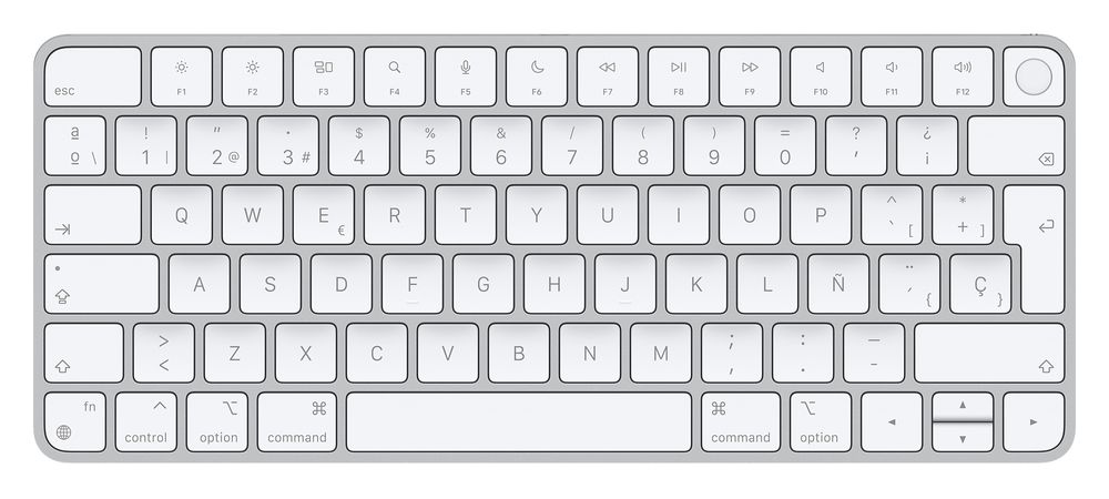 Magic Keyboard with Touch ID for Mac models with Apple silicon - Spanish