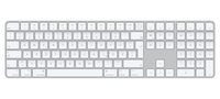 Magic Keyboard with Touch ID and Numeric Keypad for Mac models with Apple silicon - German - White Keys