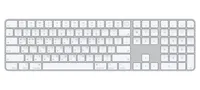 Magic Keyboard with Touch ID and Numeric Keypad for Mac models with Apple silicon - Korean - White Keys